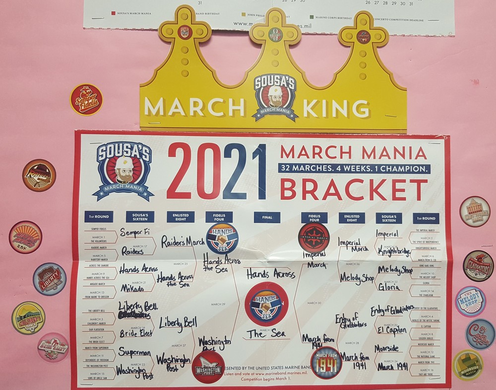 March King Bracket
