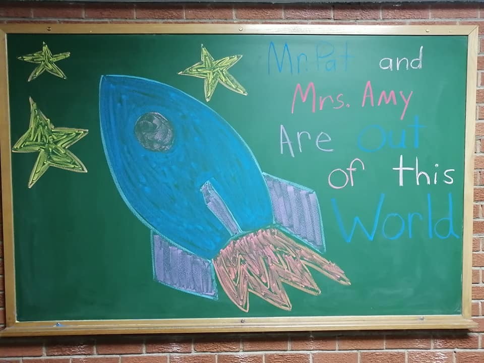 Mr. Pat and Amy are out of this world!
